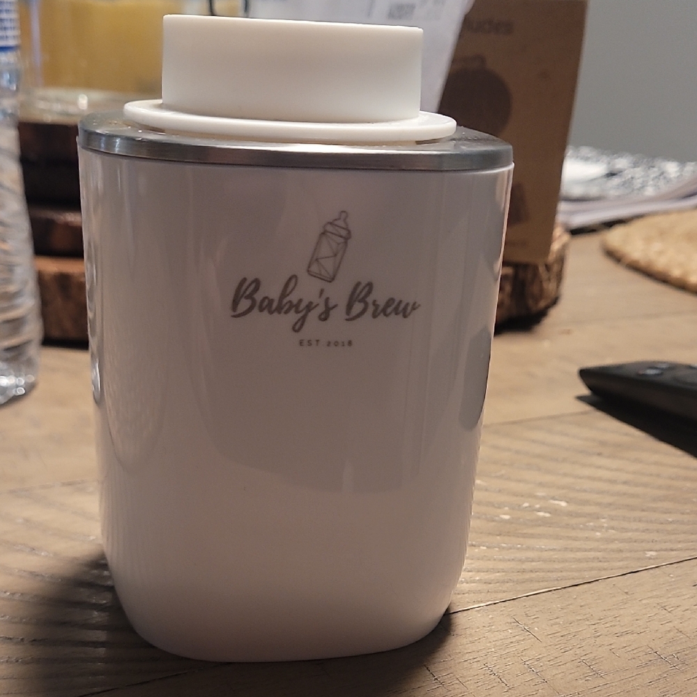 Baby Brew White Bottle Warmer